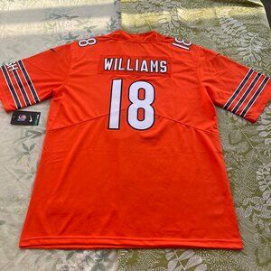 Nike Caleb Williams #18 Chicago Bears Orange Jersey